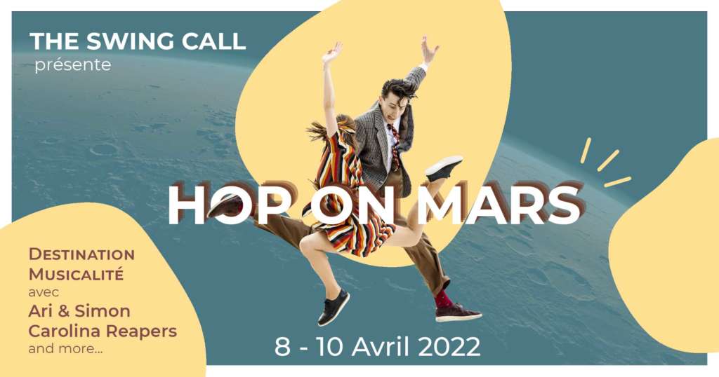 Hop on Mars !
Du 8 au 10 Avril !