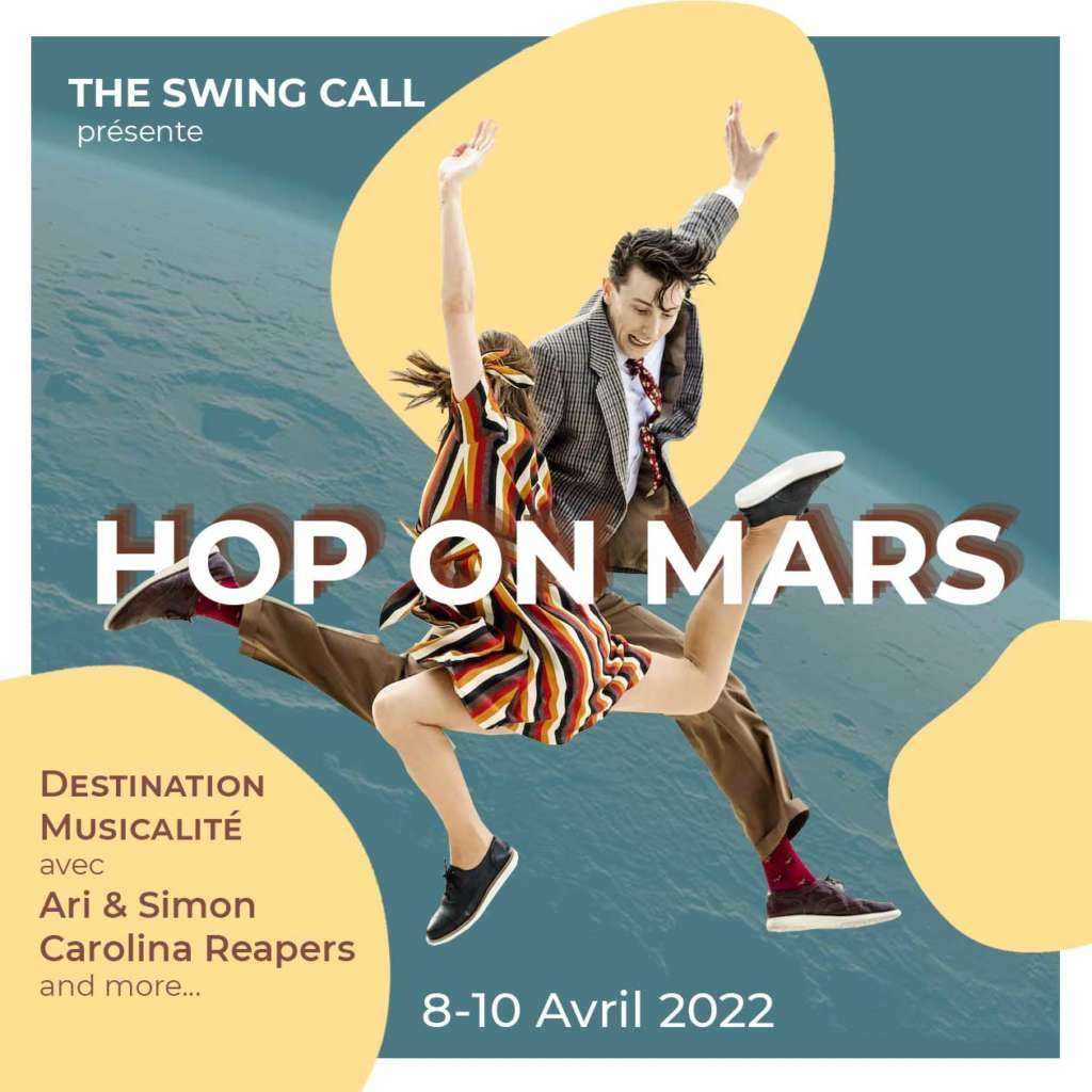 save the date pour le HOP ON MARS