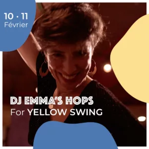 Emma's Hop DJing pour Yellow Swing